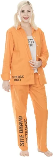 Vista 2 de Suicide Squad Harley Quinn Bravo Detainee - Juego de 3 piezas para mujer