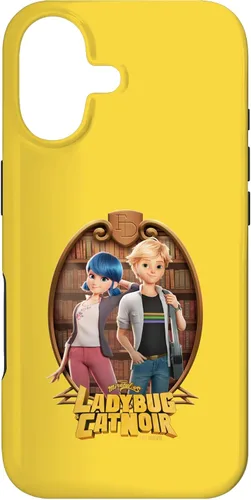 Vista 32 de Funda para iPhone 13 Miraculous Ladybug and Cat Noir The Movie Marinette Adrien