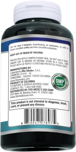Vista 9 de FITO Medic'S Suplemento de citrato de potasio de laboratorio, 400 cápsulas, fórmula de potasio