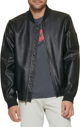 Vista 9 de Chaqueta universitaria bomber de piel sintética Levi's para hombre
