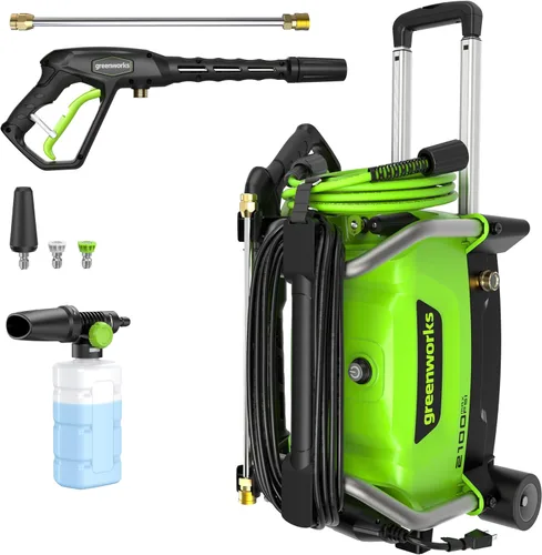Vista 12 de Greenworks Lavadora a presión eléctrica de 1800 PSI (1.1 GPM) con certificación PWMA