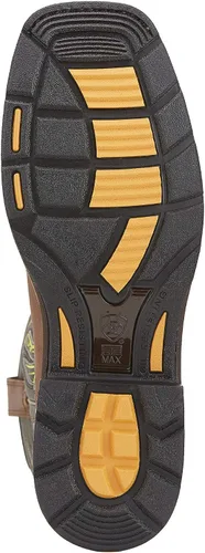Vista 3 de Ariat - Botas de trabajo de pionero para hombre, cuadradas, anchas, puntera de acero, para hombre