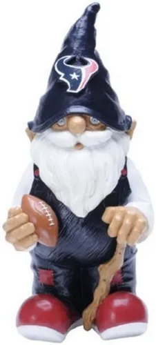 Vista 9 de NFL Resin 11.5" Team Logo Outdoor Garden Statue Gnome