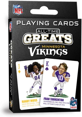 Vista 8 de MasterPieces Juegos Familiares - Cartas de Juego NFL San Francisco 49ers All-Time Greats - Baraja de Cartas con Licencia Oficial para Adultos, Niños