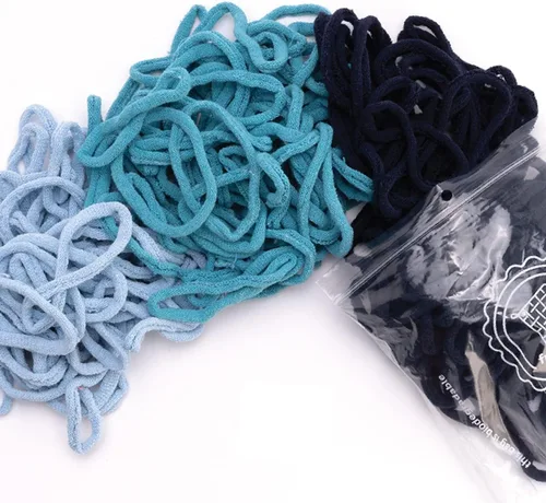 Vista 2 de Friendly Loom Trabillas de tejido para agarraderas con temática atlántica de tamaño profesional de 10 pulgadas Artesanía 6 agarraderas de algodón