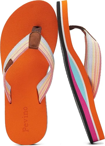 Vista 8 de Sandalias para mujer, ortopédicas, cómodas y casuales, con soporte de arco
