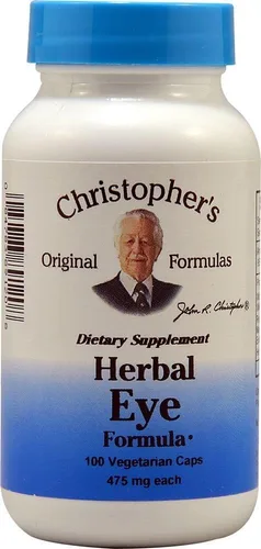 Vista 5 de Christopher's Original Formulas Herbal Eye Formula - Vitaminas para el cuidado de la vista - Suplemento natural de apoyo para los ojos con hierbas