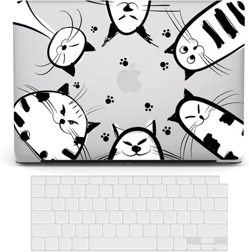 Vista 48 de Funda para laptop compatible con MacBook Pro de 13 pulgadas con CD-ROM (Modelo: A1278, versión anterior 2012 2011 2010 2009 2008), cubierta
