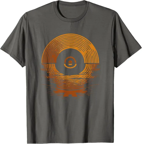 Vista 76 de Vinyl LP Records - Camiseta de vinilo Sunset Negro