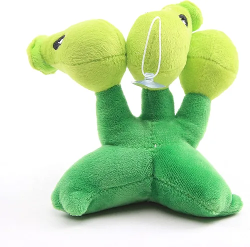 Vista 5 de Juguetes de peluche de plantas de peluche, figuras de muñeca de regalo de cumpleaños para niños (trío)