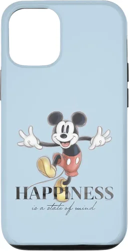 Vista 28 de Disney 100 aniversario Mickey Mouse D100 Quote Happiness Case para iPhone 17