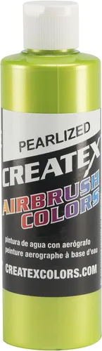 Vista 14 de Createx Pintura de colores para aerógrafo, 8 onzas, azul eléctrico iridiscente