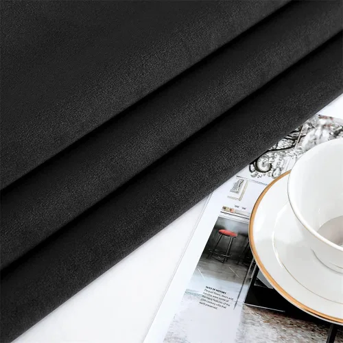 Vista 5 de F-CHU - Funda de terciopelo negro de lujo para mesita de noche con flecos dorados, mantel decorativo para mesita de noche, a prueba de polvo