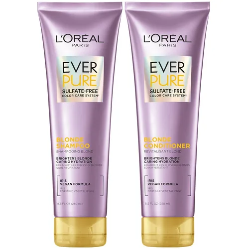 Vista 9 de L 'Oréal Paris Champú para rubios Everpure sin Sulfato, 8,5 onzas líquidas