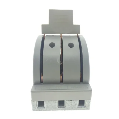 Vista 4 de 380V 100A 3 Polo Doble Tiro Fuente de Alimentación Control de Seguridad Interruptor Cuchillo Gris