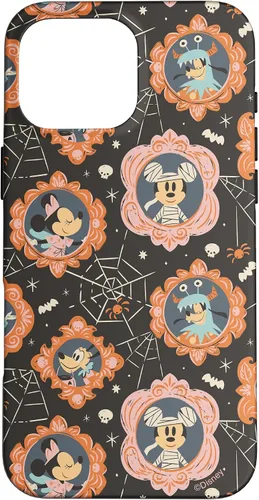 Vista 19 de iPhone 16 Disney Mickey Mouse & Pals Spooky Cute Halloween Frames Case