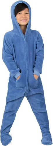 Vista 51 de Footed Pajamas - Pijama de una pieza de chenilla para niños pequeños Enterizo de pijama de una pieza para niños y niñas Unisex