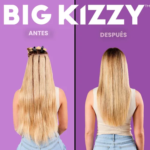 Vista 6 de Big Kizzy Spray removedor de extensión de cinta - Removedor 1 (8oz) Removedor de cinta más rápido y fácil, compatible con todas las cintas