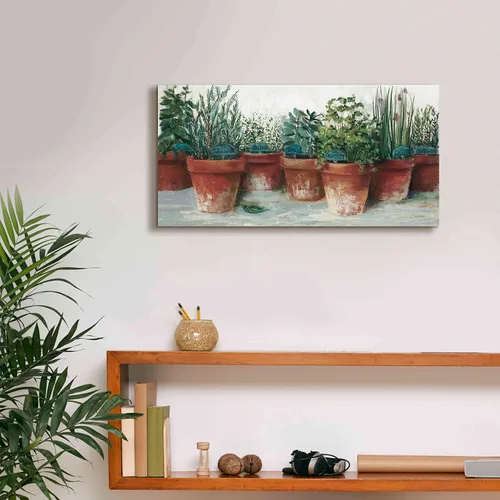 Vista 5 de Epic Graffiti Carol Rowan - Lienzo decorativo para pared, diseño giclée de 24 x 12 pulgadas