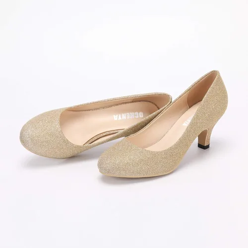 Vista 2 de OCHENTA Zapatos de tacón bajo para mujer