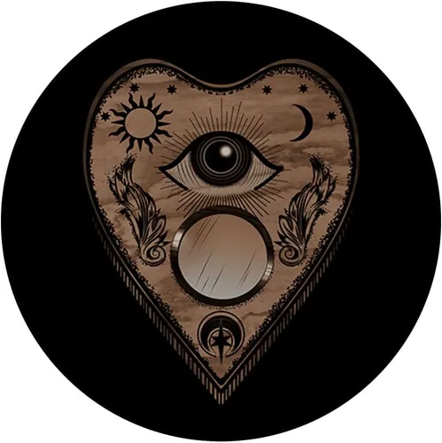 Vista 3 de Planchette Halloween Paranormal Spirit Board Gothic Horror PopSockets intercambiable PopGrip