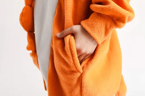 Vista 5 de Pijama unisex de una pieza para niños, disfraz de animal para cosplay de Navidad, Halloween