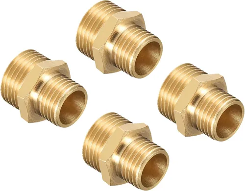 Vista 14 de M METERXITY Accesorio de tubería de rosca macho - Hex G1/2 x G3/4 Macho Rosca Tubería Adaptador, Acoplador Rápido, Aplicar a Tubo de Aire, Compresor