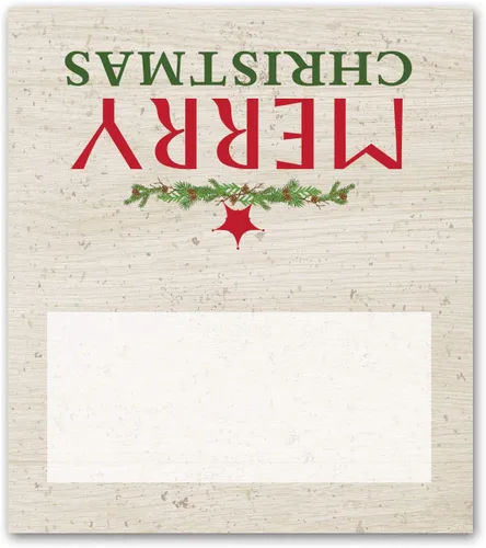 Vista 11 de Stonehouse Collection Tarjetas de lugar de Navidad para coches y árboles, 25 tiendas de campaña de Navidad, tarjetas de lugar (coche y árbol)