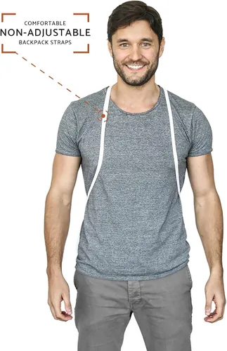 Vista 4 de Quikflip - Mochila reversible con capucha 2 en 1 (como se vio en Shark Tank), sudadera unisex con capucha Hero Lite de cremallera completa