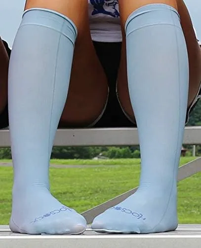 Vista 4 de Hocsocx Steel Grey Socks Performance Liner Protección que absorbe la humedad para hockey sobre césped, hockey sobre hielo y fútbol