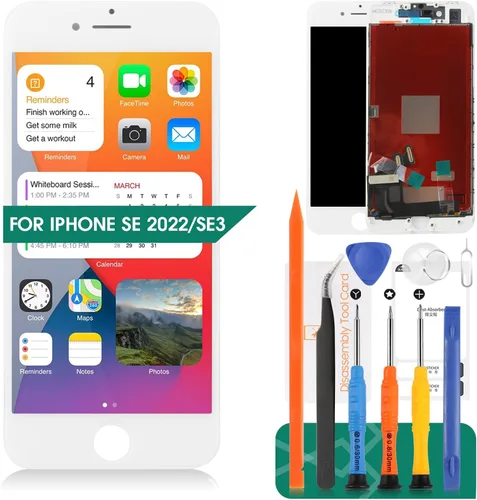 Vista 9 de Para iPhone 5S/SE 2016 Reemplazo de pantalla para iPhone SE A1662 LCD Digitalizador Kits de reparación para iPhone 5STouch Pantalla Asamblea