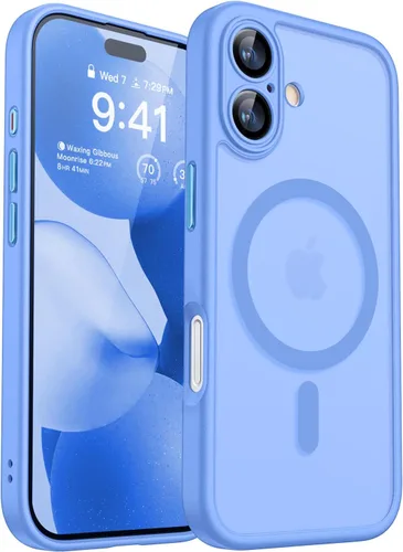 Vista 72 de CANSHN Funda magnética compatible con iPhone Air (6.5 pulgadas), mejorada [protección completa de la cámara] [compatible con Magsafe]