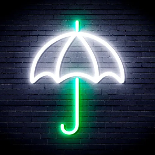Vista 11 de ADVPRO Paraguas Flex Silicona LED Neon Sign - Púrpura - st16s33-fnu0016-p