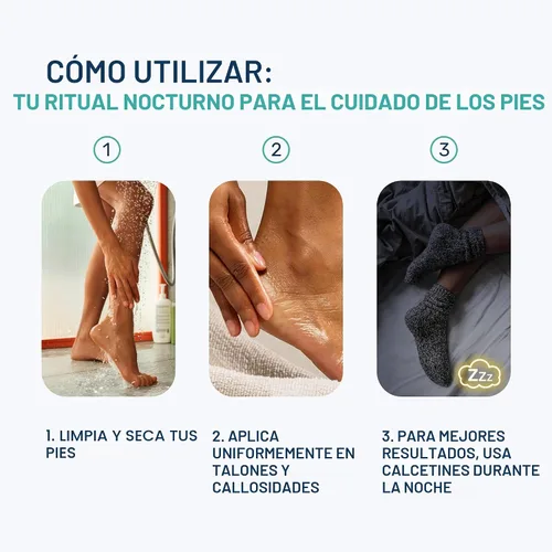 Vista 8 de Crema de urea 40 por ciento para pies de máxima fuerza, crema de urea para pies y removedor de callos, crema exfoliante para talones con ácido