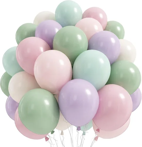 Vista 29 de Globos negros y dorados de graduación con globos de aluminio de graduación, globos metálicos de color negro, blanco, arena, beige, dorado
