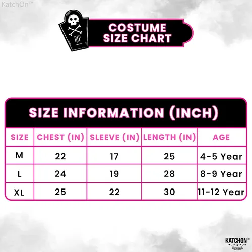 Vista 4 de Katchon, Black and Purple Witch Costume for Girls - Halloween Costumes for Kids Girls Witch Costume for Halloween Cosplay