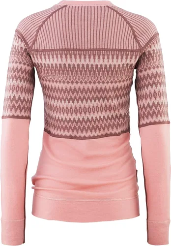 Vista 4 de Kari Traa Silja - Camiseta térmica de manga larga para mujer, 100 % lana merina