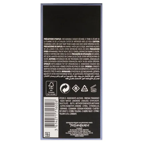 Vista 7 de Yves Saint Laurent Y Eau De Toilette para hombres, 100 ml/3.3 onzas líquidas