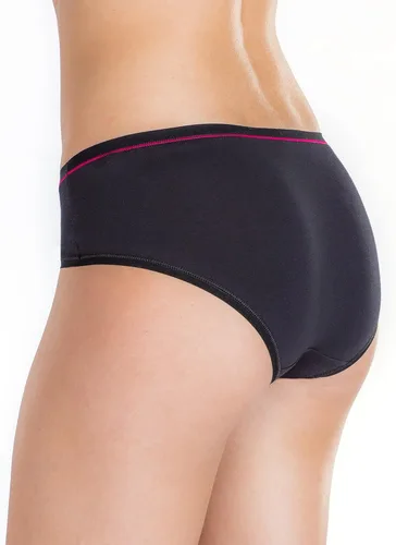 Vista 3 de Gildan Bragas de algodón elástico para mujer, 6 pares