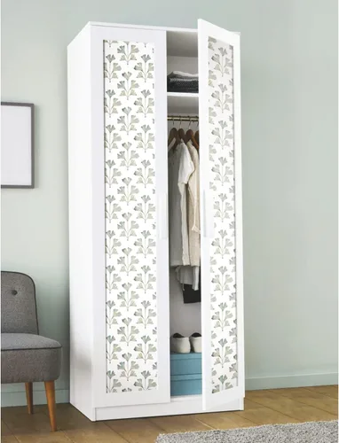 Vista 8 de RoomMates RMK12640PL - Papel pintado para despegar y pegar con diseño de gato verde