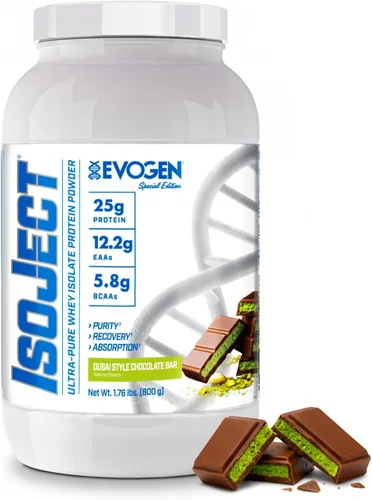 Vista 13 de Evogen Isoject - Aislado de proteína de suero Proteína de suero en polvo ultra pura con enzimas encendedoras, BCA y EAA Absorción y recuperación