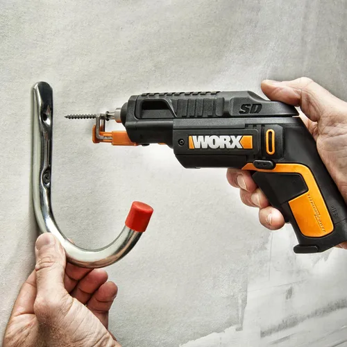 Vista 8 de WORX Destornillador inalámbrico, juego de 4 V y 6 bits con soporte