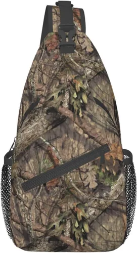 Vista 7 de VOOHDDY Bolso cruzado para mujeres y hombres, mochila de viaje para senderismo, bandolera, bolsa de pecho, casual, bolsa deportiva