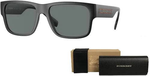 Vista 3 de BURBERRY Knight BE4358 - Gafas de sol cuadradas para hombre paquete con kit de gafas de cortesía de diseñador iWear