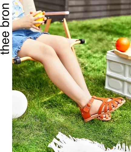 Vista 3 de THEE BRON Sandalias para niñas y zapatos de vestir de verano