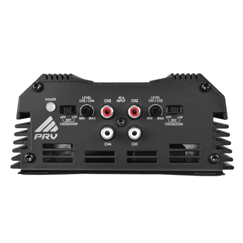 Vista 7 de PRV Audio MDX2000.4 Amplificador de Audio para Automóvil Mini de 4 Canales de 2 Ohmios 4 x 500 Vatios RMS a 2 Ohmios - Amplificador Puenteable