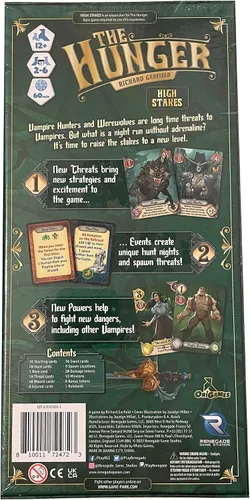 Vista 4 de Renegade Game Studios The Hunger: High Stakes Expansion - Juego de construcción de mazos, edades 12+, 2-6 jugadores, 60 minutos