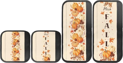Vista 11 de Horeset Pumpkin Appliance Handle Protector Adds Elegance Universal Fit