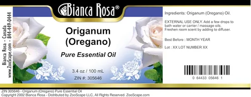 Vista 3 de Origanum (orégano) Aceite esencial puro (3.40 oz, ZIN: 305646)