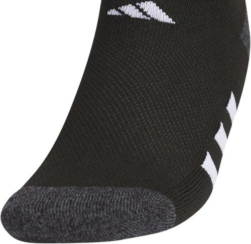 Vista 4 de adidas Calcetines deportivos acolchados invisibles (6 pares) para niños, niños y niñas, duraderos, transpirables y de bajo perfil